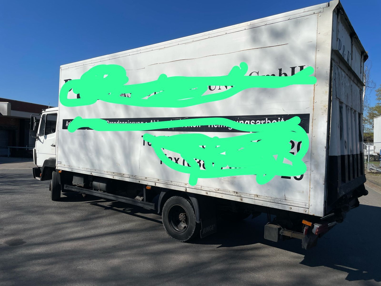 Mercedes-Benz 811 Koffer Blatt/Blatt Gefedert - Επαγγελματικό αυτοκίνητο κόφα: φωτογραφία 5 Mercedes-Benz 811 Koffer Blatt/Blatt Gefedert - Επαγγελματικό αυτοκίνητο κόφα: φωτογραφία 5