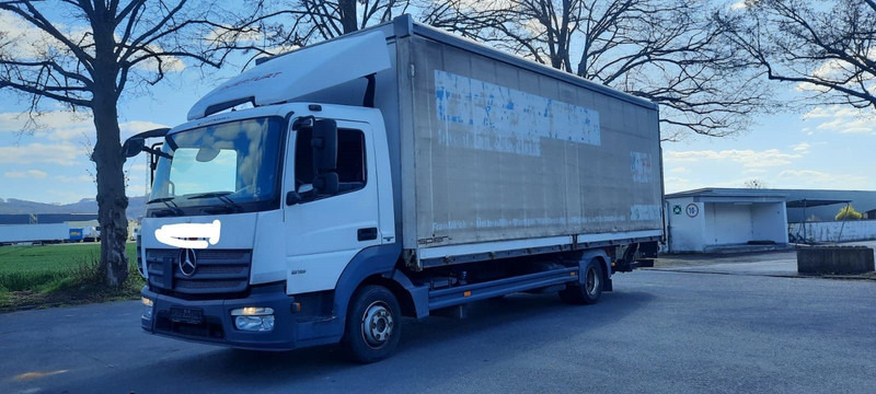 Mercedes-Benz 816 Atego 4x2 Plane Spriegel Klima - Φορτηγό μουσαμάς: φωτογραφία 5 Mercedes-Benz 816 Atego 4x2 Plane Spriegel Klima - Φορτηγό μουσαμάς: φωτογραφία 5