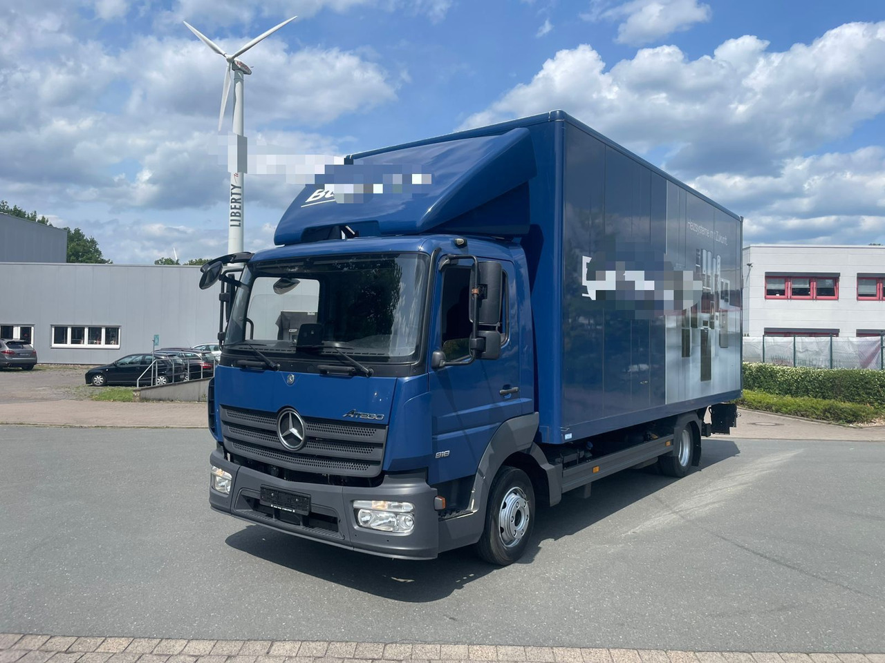 Mercedes-Benz 818 Koffer mit LBW - Επαγγελματικό αυτοκίνητο κόφα: φωτογραφία 1 Mercedes-Benz 818 Koffer mit LBW - Επαγγελματικό αυτοκίνητο κόφα: φωτογραφία 1
