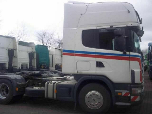 Scania 124-470 SZM Topline Schaltgetriebe German Truck - Τράκτορας: φωτογραφία 1 Scania 124-470 SZM Topline Schaltgetriebe German Truck - Τράκτορας: φωτογραφία 1