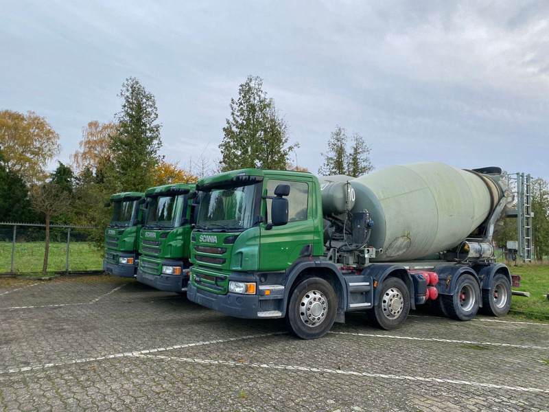 Scania 2x P360 Betonmischer 8x4 Blatt/Blatt E6 2 stück - Μπετονιέρα φορτηγό: φωτογραφία 4 Scania 2x P360 Betonmischer 8x4 Blatt/Blatt E6 2 stück - Μπετονιέρα φορτηγό: φωτογραφία 4