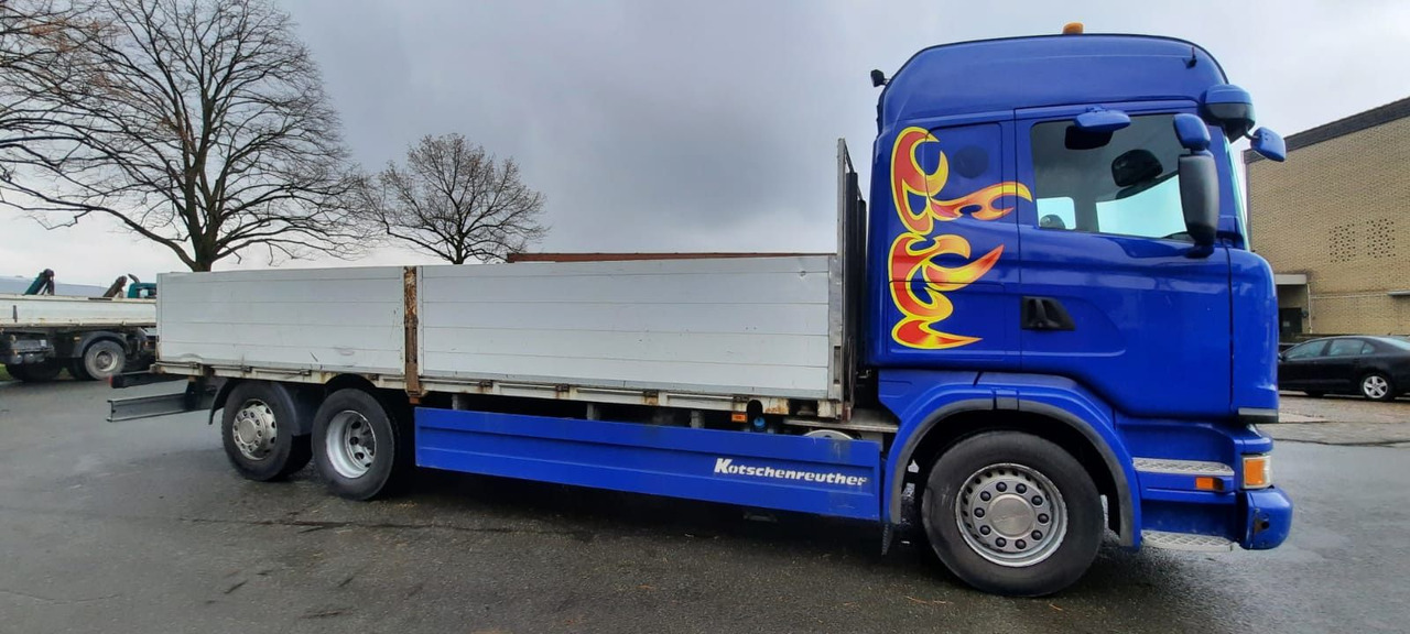 Scania G440 Pritsche 6x2 Kran am Heck vor. - Φορτηγό με ανοιχτή καρότσα, Φορτηγό με γερανό: φωτογραφία 3 Scania G440 Pritsche 6x2 Kran am Heck vor. - Φορτηγό με ανοιχτή καρότσα, Φορτηγό με γερανό: φωτογραφία 3