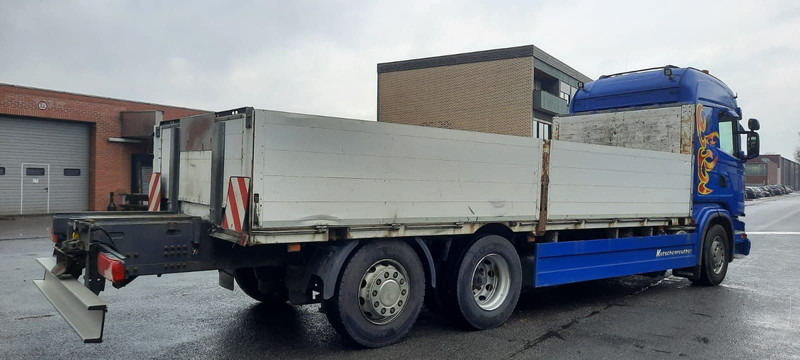 Scania G440 Pritsche 6x2 Kran am Heck vor - Φορτηγό με ανοιχτή καρότσα, Φορτηγό με γερανό: φωτογραφία 4 Scania G440 Pritsche 6x2 Kran am Heck vor - Φορτηγό με ανοιχτή καρότσα, Φορτηγό με γερανό: φωτογραφία 4