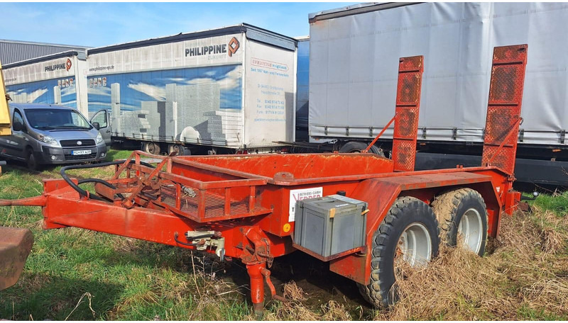 Westfalia 2-Achser Tanden Tieflader mit Rampen - Τρέιλερ πλατφόρμα/ Καρότσα: φωτογραφία 2 Westfalia 2-Achser Tanden Tieflader mit Rampen - Τρέιλερ πλατφόρμα/ Καρότσα: φωτογραφία 2