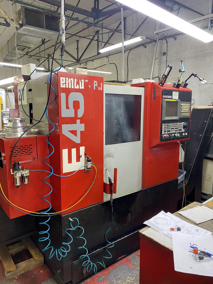 Μηχανήμα επεξεργασίας μετάλλου EMCO TURN E 45: φωτογραφία 1