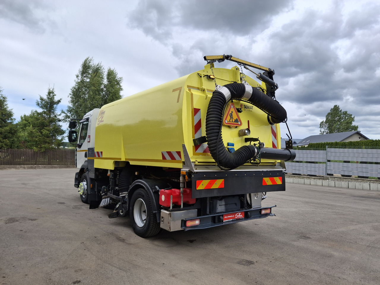 RENAULT D16 Zamiatarka Kehrmaschine SEMAT Zoeller FAUN Karcher Szczotki L/R Hydrostat Euro 6 PM10 Rura Do Liści - Σάρωθρο δρόμων: φωτογραφία 4 RENAULT D16 Zamiatarka Kehrmaschine SEMAT Zoeller FAUN Karcher Szczotki L/R Hydrostat Euro 6 PM10 Rura Do Liści - Σάρωθρο δρόμων: φωτογραφία 4