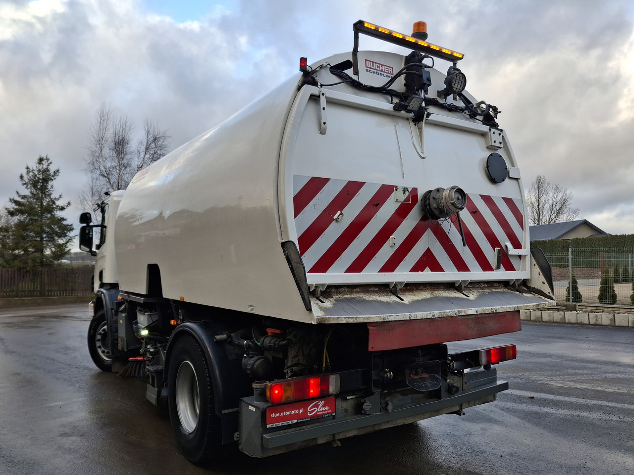 SCANIA 94G Zamiatarka Kehrmaschine BUCHER L/R Frontbürste 2 Motoren Odchwaszczarka Przednia Szczotka - Σάρωθρο δρόμων: φωτογραφία 5 SCANIA 94G Zamiatarka Kehrmaschine BUCHER L/R Frontbürste 2 Motoren Odchwaszczarka Przednia Szczotka - Σάρωθρο δρόμων: φωτογραφία 5