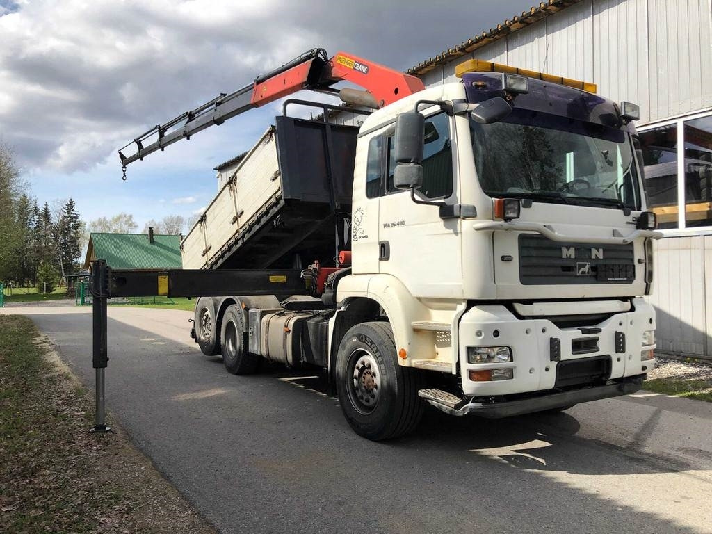 MAN TGA 26.430 6X2-2 BL/M 3-WAY TIP+PALFINGER PK23500  - Φορτηγό ανατρεπόμενο: φωτογραφία 3 MAN TGA 26.430 6X2-2 BL/M 3-WAY TIP+PALFINGER PK23500  - Φορτηγό ανατρεπόμενο: φωτογραφία 3