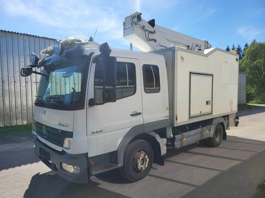 Mercedes-Benz ATEGO 822/ RUTHMANN STEIGER TK145 - Φορτηγό με εναέρια πλατφόρμα: φωτογραφία 3 Mercedes-Benz ATEGO 822/ RUTHMANN STEIGER TK145 - Φορτηγό με εναέρια πλατφόρμα: φωτογραφία 3