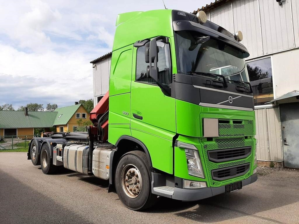 Volvo FH500 6X2 PALIFT + HMF 2120 K5 - Φορτηγό φόρτωσης γάντζου: φωτογραφία 4 Volvo FH500 6X2 PALIFT + HMF 2120 K5 - Φορτηγό φόρτωσης γάντζου: φωτογραφία 4