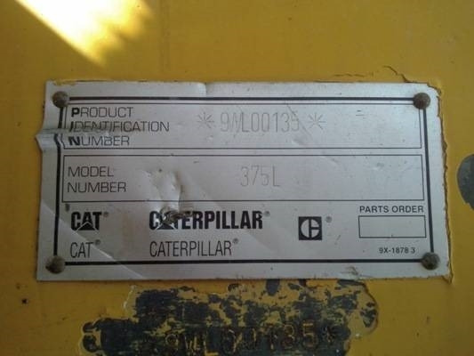 CAT 375ME - Ερπυστριοφόρος εκσκαφέας: φωτογραφία 4 CAT 375ME - Ερπυστριοφόρος εκσκαφέας: φωτογραφία 4