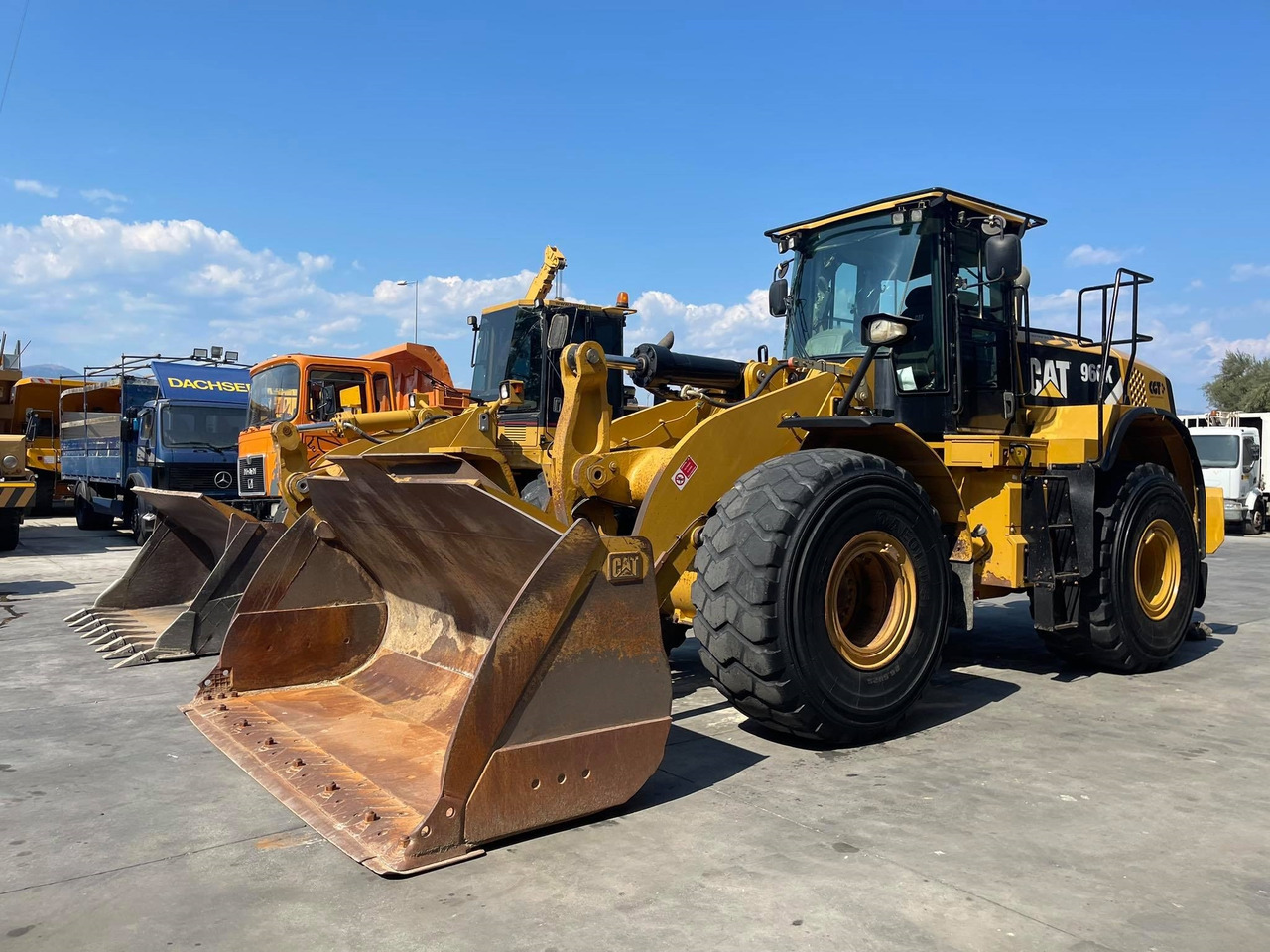 CAT 966K - Ελαστιχοφόρος φορτωτής: φωτογραφία 1 CAT 966K - Ελαστιχοφόρος φορτωτής: φωτογραφία 1