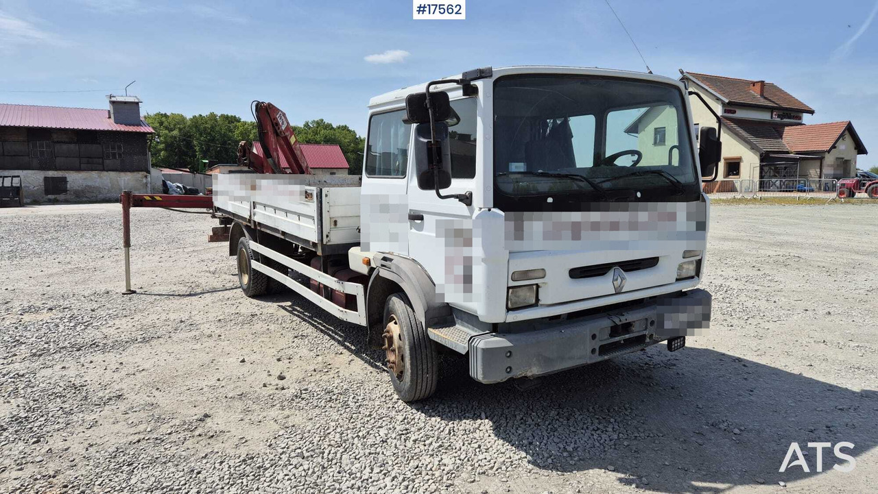 1999 Renault M180 - Φορτηγό με γερανό: φωτογραφία 1 1999 Renault M180 - Φορτηγό με γερανό: φωτογραφία 1