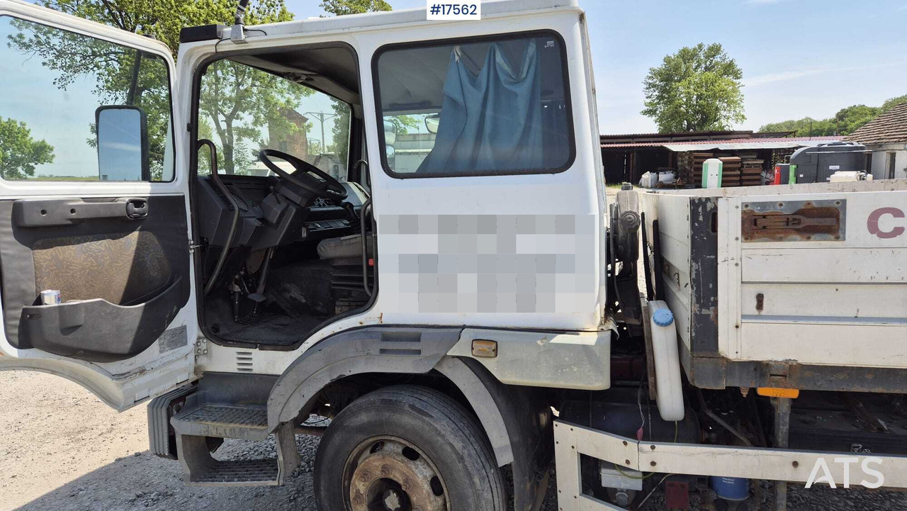 Φορτηγό με γερανό 1999 Renault  M180: φωτογραφία 8