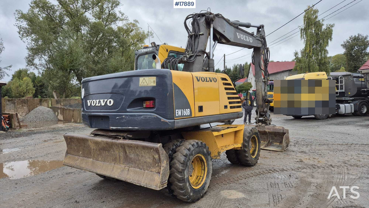 Τροχοφόρος εκσκαφέας 2004 Volvo EW160B: φωτογραφία 7 Τροχοφόρος εκσκαφέας 2004 Volvo EW160B: φωτογραφία 7