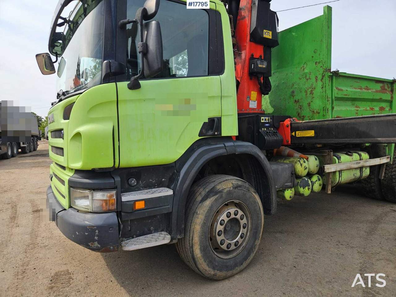 2007 Scania P 340 - Φορτηγό με ανοιχτή καρότσα, Φορτηγό με γερανό: φωτογραφία 3 2007 Scania P 340 - Φορτηγό με ανοιχτή καρότσα, Φορτηγό με γερανό: φωτογραφία 3