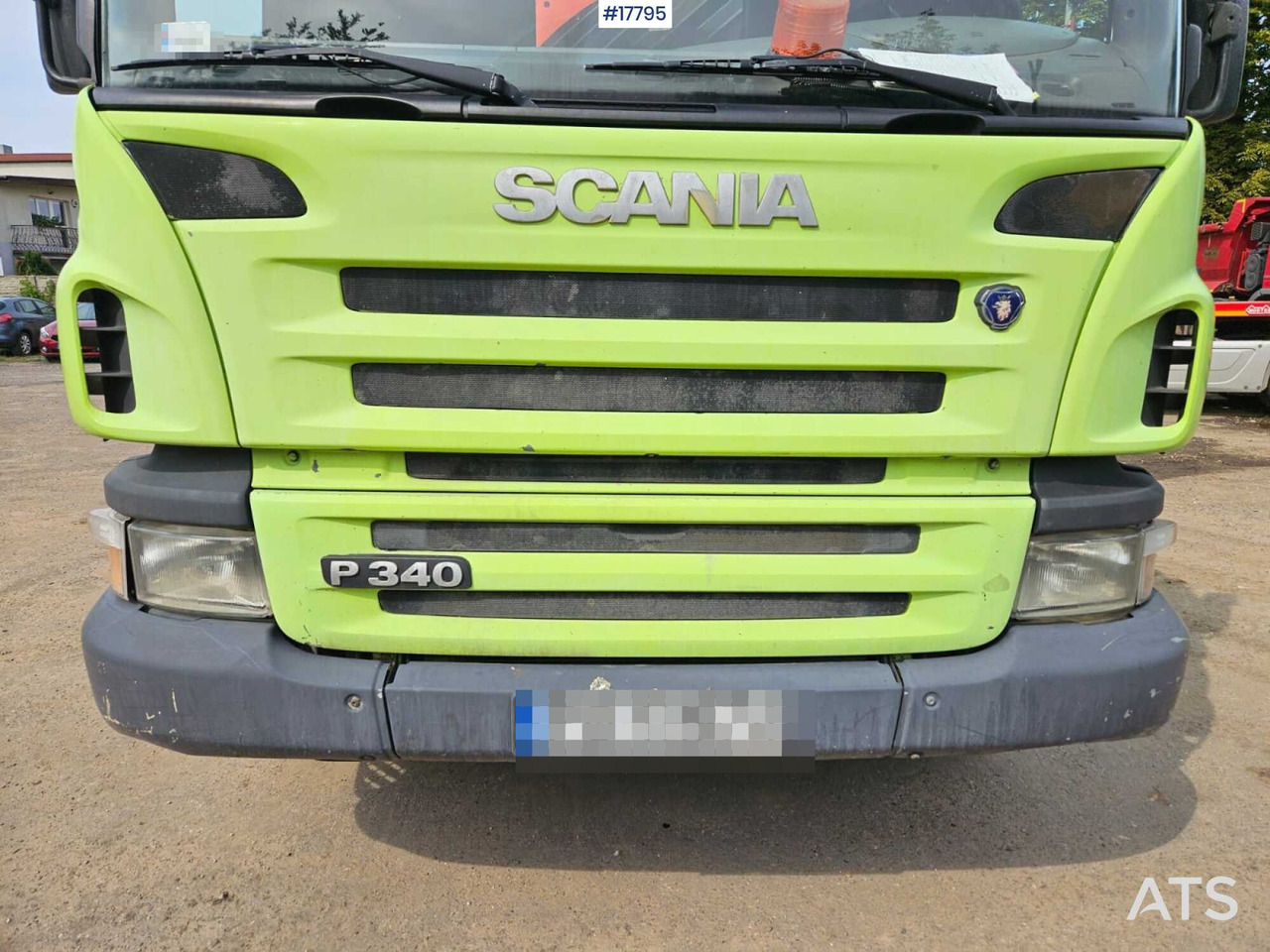 Φορτηγό με ανοιχτή καρότσα, Φορτηγό με γερανό 2007 Scania P 340: φωτογραφία 10