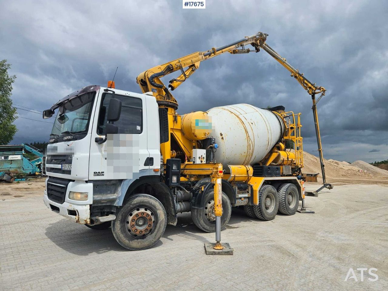 2008 DAF 85.460 - Μπετονιέρα φορτηγό: φωτογραφία 2 2008 DAF 85.460 - Μπετονιέρα φορτηγό: φωτογραφία 2