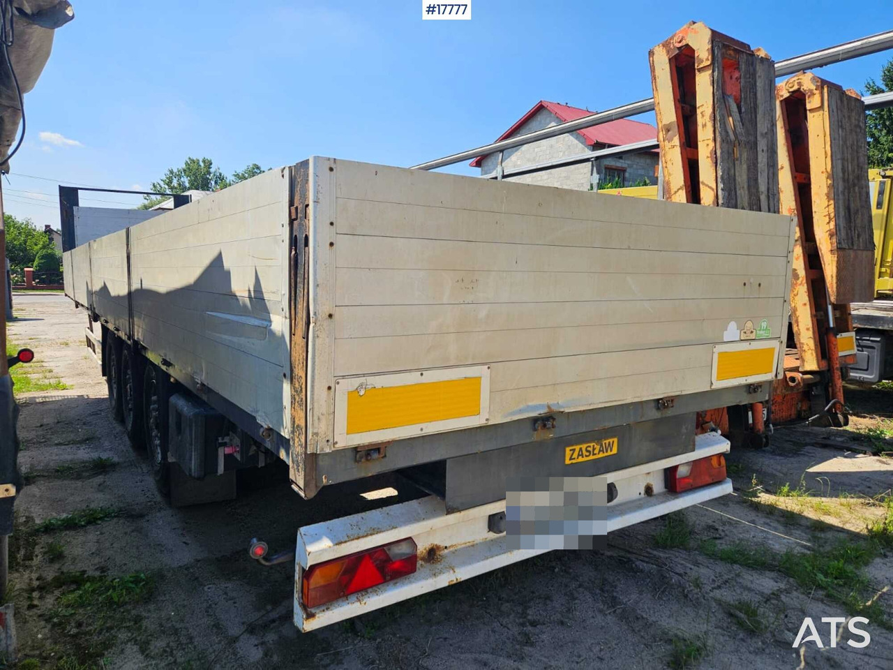 2008 Zaslaw D-651 - Επικαθήμενο πλατφόρμα/ Καρότσα: φωτογραφία 4 2008 Zaslaw D-651 - Επικαθήμενο πλατφόρμα/ Καρότσα: φωτογραφία 4