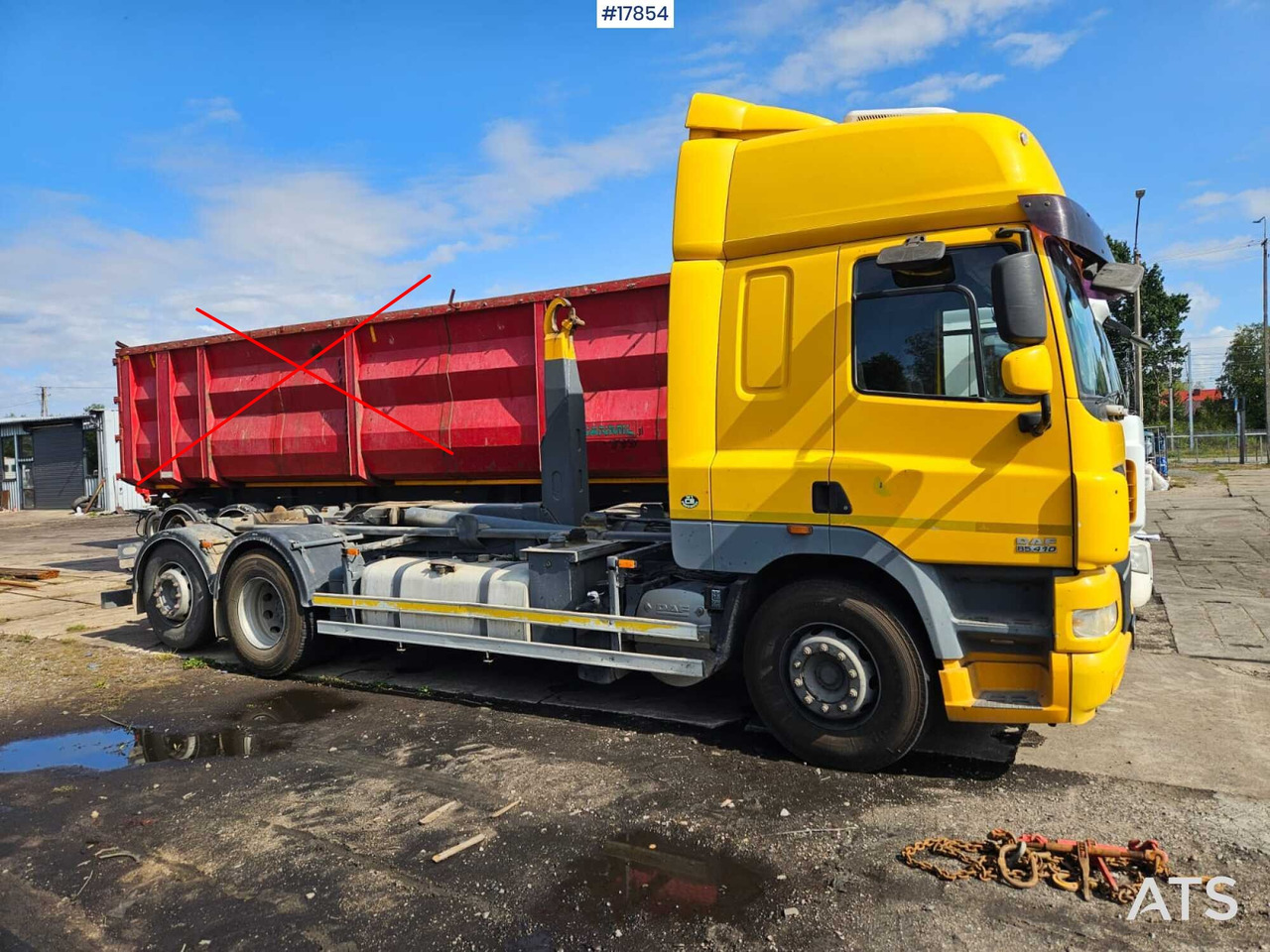 2009 DAF CF 85.410 - Φορτηγό φόρτωσης γάντζου: φωτογραφία 1 2009 DAF CF 85.410 - Φορτηγό φόρτωσης γάντζου: φωτογραφία 1