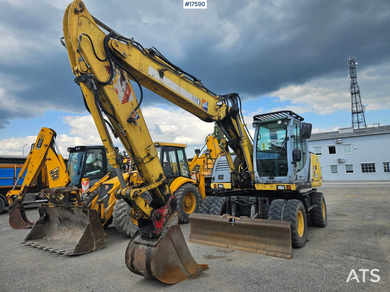 2010, New Holland WL 170C - Τροχοφόρος εκσκαφέας: φωτογραφία 4 2010, New Holland WL 170C - Τροχοφόρος εκσκαφέας: φωτογραφία 4