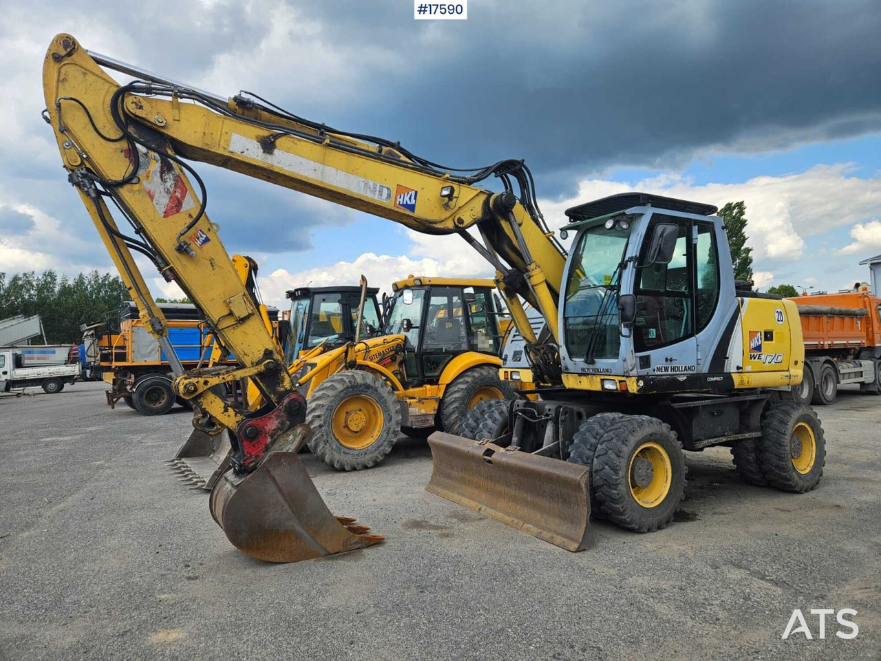 2010, New Holland WL 170C - Τροχοφόρος εκσκαφέας: φωτογραφία 1 2010, New Holland WL 170C - Τροχοφόρος εκσκαφέας: φωτογραφία 1