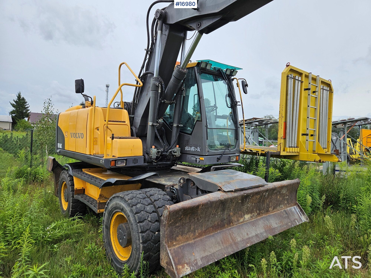 2010 Volvo EW160C z rototilt i łyżką w zestawie - Τροχοφόρος εκσκαφέας: φωτογραφία 4 2010 Volvo EW160C z rototilt i łyżką w zestawie - Τροχοφόρος εκσκαφέας: φωτογραφία 4