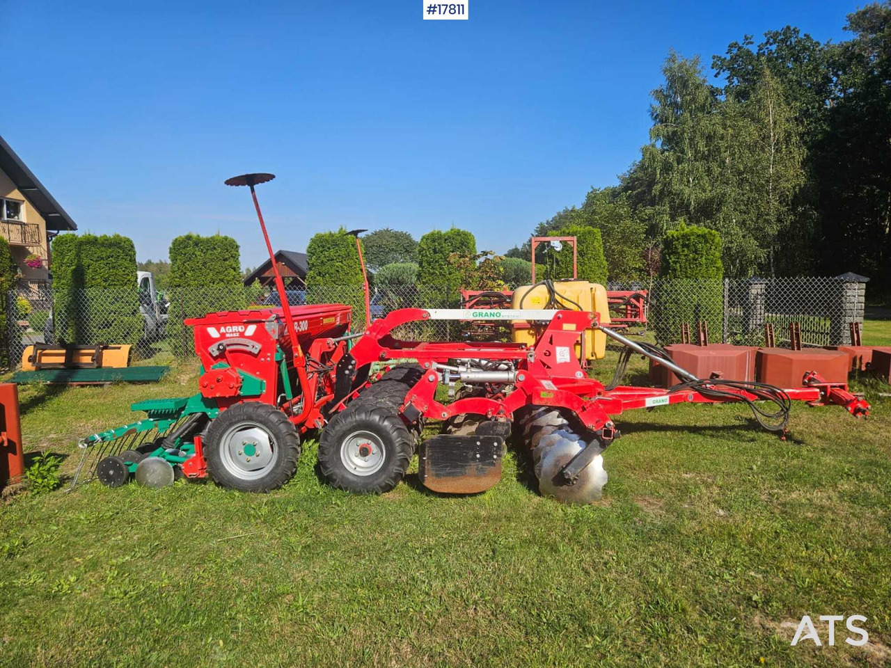 2016 Agromasz SR 300 - Σπαρτική με σβάρνα: φωτογραφία 2 2016 Agromasz SR 300 - Σπαρτική με σβάρνα: φωτογραφία 2