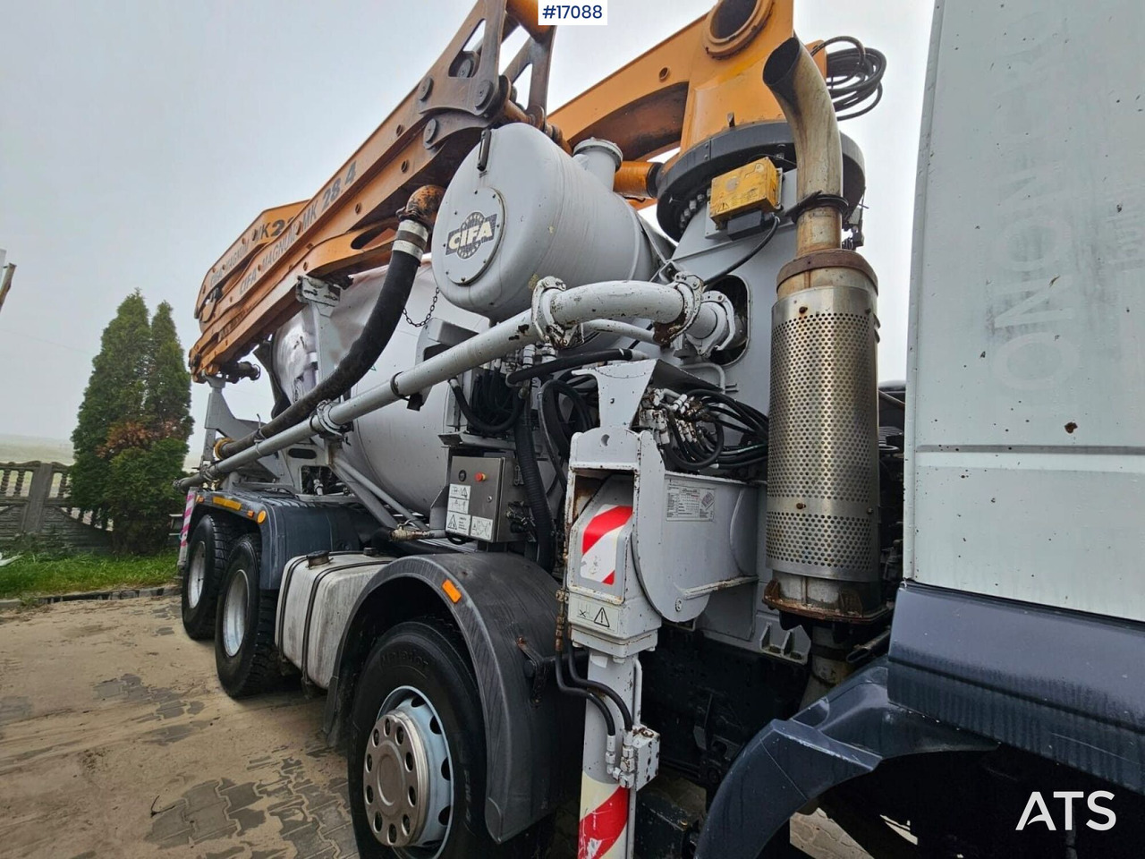 Αντλία σκυροδέματος Concrete pump CIFA Magnum MK 28,4  IVECO 8x4 (2006): φωτογραφία 7