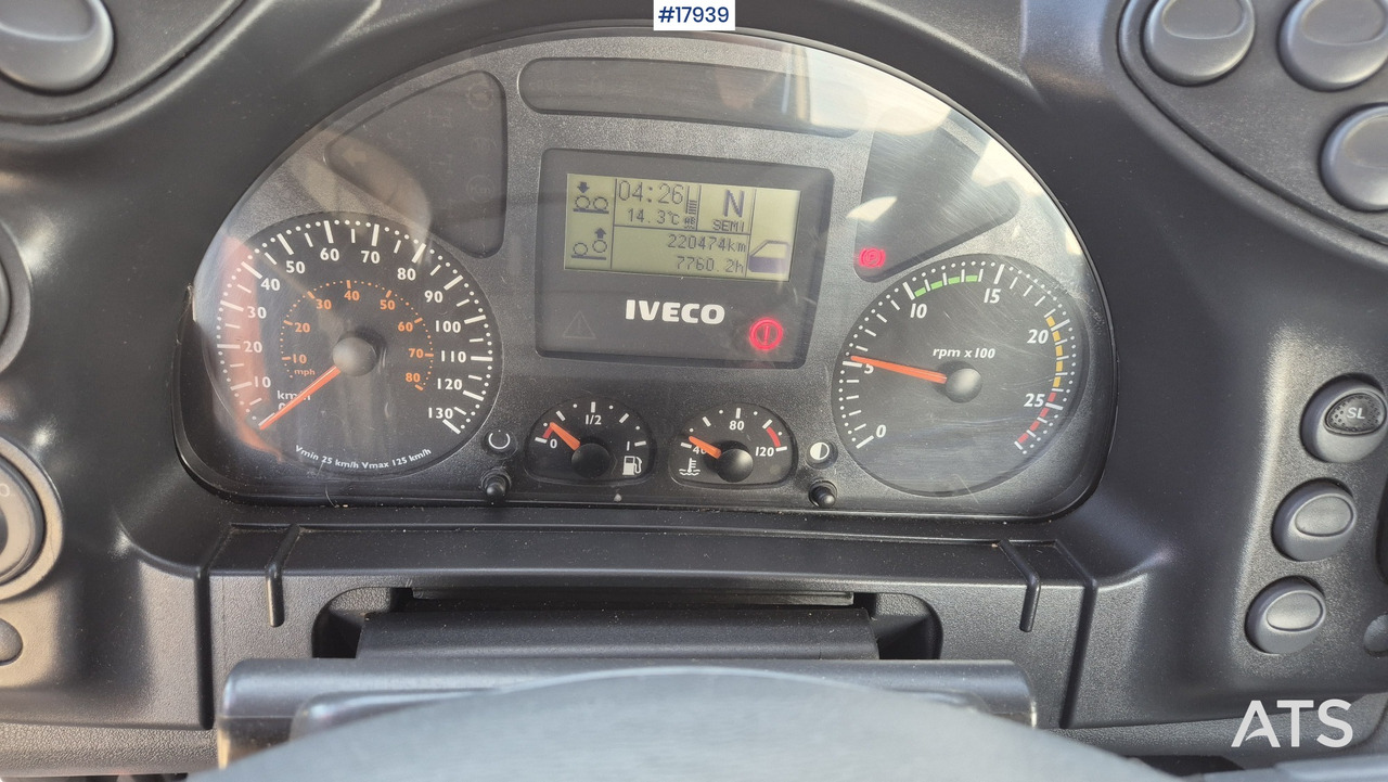 Φορτηγό ανατρεπόμενο Tipper/sand spreader IVECO TRAKKER 410 6x4 (2008): φωτογραφία 18