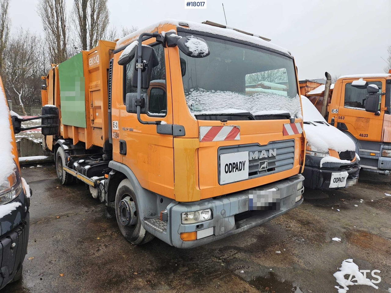 Truck MAN TGA 12.180 (2007) with EKOCEL mini garbage truck body - Απορριμματοφόρο: φωτογραφία 3 Truck MAN TGA 12.180 (2007) with EKOCEL mini garbage truck body - Απορριμματοφόρο: φωτογραφία 3