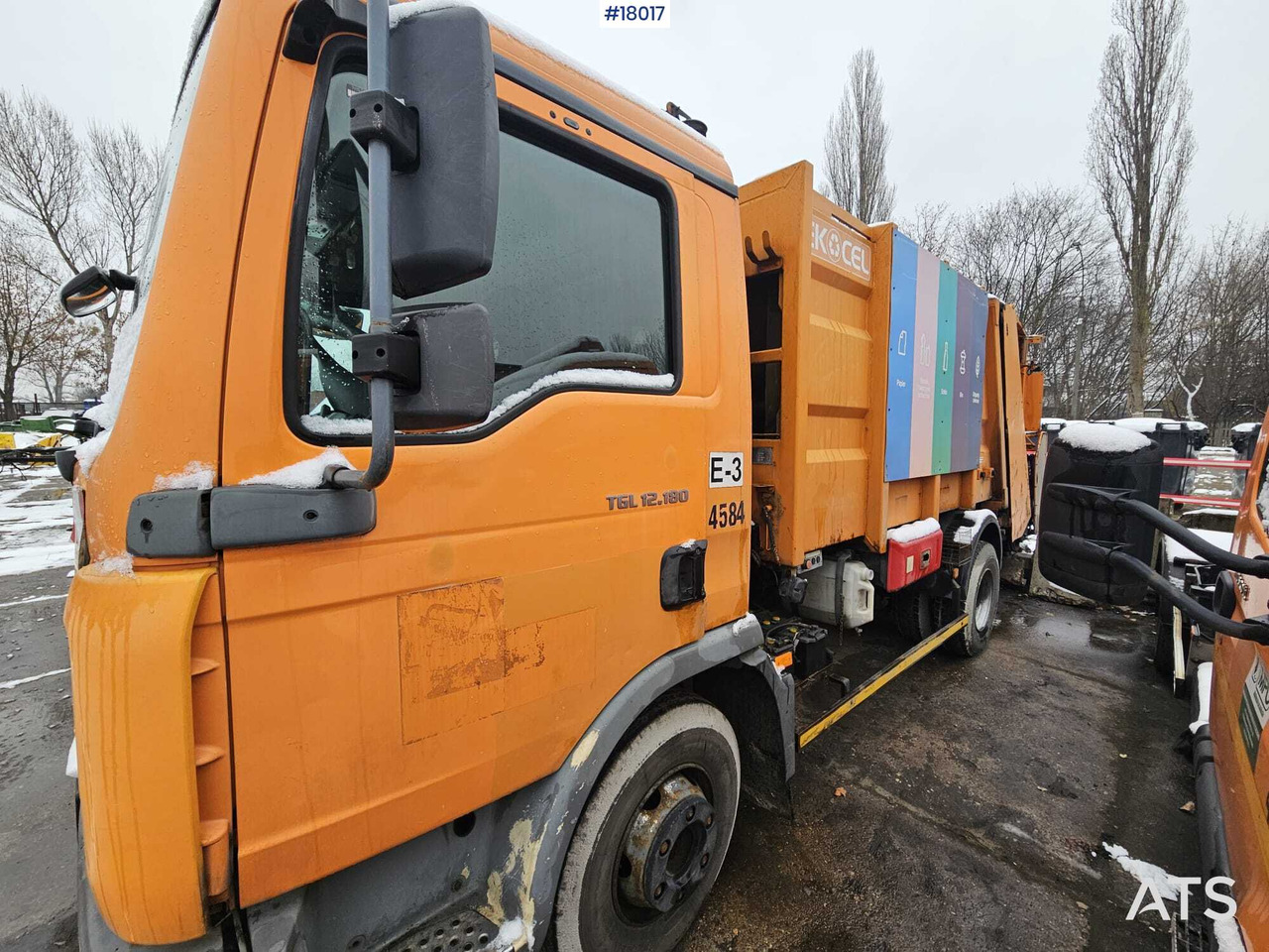 Truck MAN TGA 12.180 (2007) with EKOCEL mini garbage truck body - Απορριμματοφόρο: φωτογραφία 5 Truck MAN TGA 12.180 (2007) with EKOCEL mini garbage truck body - Απορριμματοφόρο: φωτογραφία 5