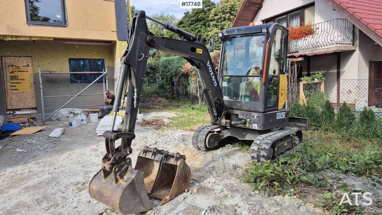 VOLVO ECR25D Mini Crawler Excavator (2021) - Μίνι εκσκαφέας: φωτογραφία 3 VOLVO ECR25D Mini Crawler Excavator (2021) - Μίνι εκσκαφέας: φωτογραφία 3