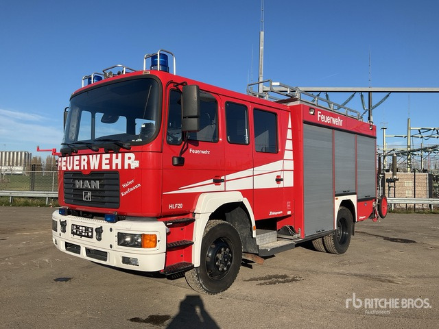 2001 MAN 14.284 MA-LF 4x4 Crew Cab Fire Truck - Πυροσβεστικό όχημα: φωτογραφία 2 2001 MAN 14.284 MA-LF 4x4 Crew Cab Fire Truck - Πυροσβεστικό όχημα: φωτογραφία 2