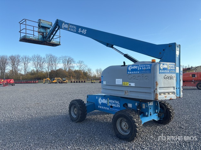 2011 Genie S-45 4WD Diesel Telescopic Boom Lift - Τηλεσκοπικό ανυψωτικό: φωτογραφία 4 2011 Genie S-45 4WD Diesel Telescopic Boom Lift - Τηλεσκοπικό ανυψωτικό: φωτογραφία 4