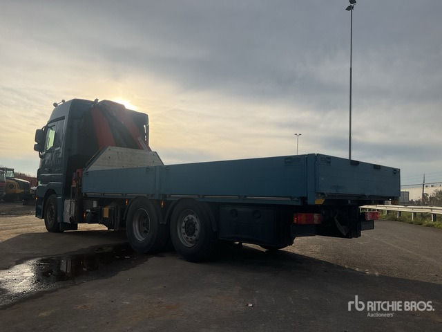 2012 Mercedes-Benz Actros 930.20 2012 HMF 3000-K3 Articulated Bo ... Flatbed Truck with Crane - Φορτηγό με ανοιχτή καρότσα, Φορτηγό με γερανό: φωτογραφία 3 2012 Mercedes-Benz Actros 930.20 2012 HMF 3000-K3 Articulated Bo ... Flatbed Truck with Crane - Φορτηγό με ανοιχτή καρότσα, Φορτηγό με γερανό: φωτογραφία 3