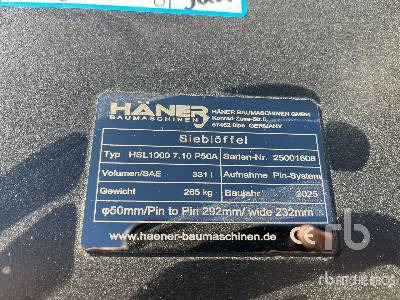 HAENER HSL1000 7.10 P5 980 mm Skeleton (Unused) - Κουβάς για εκσκαφέα: φωτογραφία 5 HAENER HSL1000 7.10 P5 980 mm Skeleton (Unused) - Κουβάς για εκσκαφέα: φωτογραφία 5
