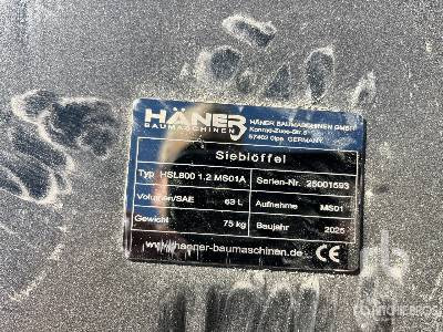HAENER HSL800 1.2 MS01 780 mm Skeleton (Unused) - Κουβάς για εκσκαφέα: φωτογραφία 5 HAENER HSL800 1.2 MS01 780 mm Skeleton (Unused) - Κουβάς για εκσκαφέα: φωτογραφία 5