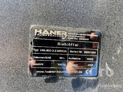 HAENER HSL800 2.3 MS03 780 mm Skeleton (Unused) - Κουβάς για εκσκαφέα: φωτογραφία 5 HAENER HSL800 2.3 MS03 780 mm Skeleton (Unused) - Κουβάς για εκσκαφέα: φωτογραφία 5
