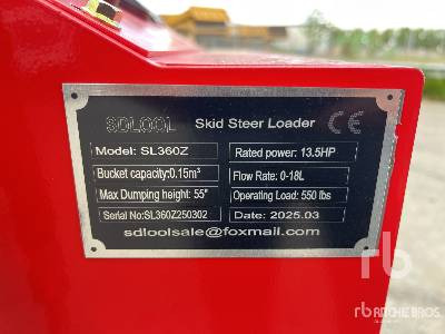 SDLOOL SL360Z (Unused) - Φορτωτής πλάγιας ολίσθησης: φωτογραφία 5 SDLOOL SL360Z (Unused) - Φορτωτής πλάγιας ολίσθησης: φωτογραφία 5