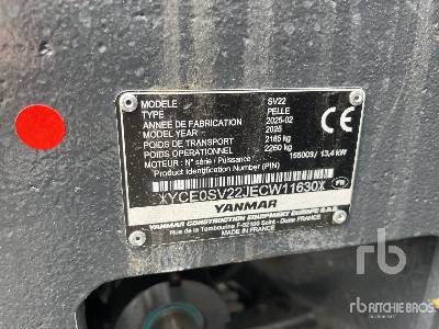 YANMAR SV22CR BL P4M C (Unused) - Μίνι εκσκαφέας: φωτογραφία 2 YANMAR SV22CR BL P4M C (Unused) - Μίνι εκσκαφέας: φωτογραφία 2