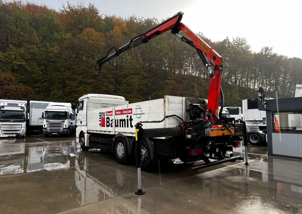 MAN TGX 26.440 // 2009 // Palfinger PK 12001EH Radio // Oś skrętna i podnoszona // - Φορτηγό με ανοιχτή καρότσα, Φορτηγό με γερανό: φωτογραφία 4 MAN TGX 26.440 // 2009 // Palfinger PK 12001EH Radio // Oś skrętna i podnoszona // - Φορτηγό με ανοιχτή καρότσα, Φορτηγό με γερανό: φωτογραφία 4