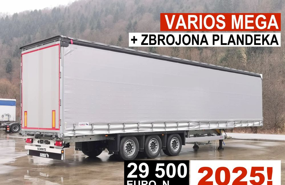 Schmitz Cargobull MEGA VARIOS - Επικαθήμενο κουρτίνα: φωτογραφία 1 Schmitz Cargobull MEGA VARIOS - Επικαθήμενο κουρτίνα: φωτογραφία 1