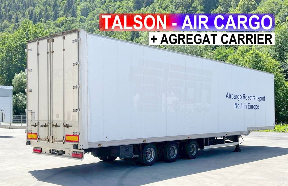 Talson Chłodnia Air Cargo // Carrier Maxima // 2006 Rok // Rolki // Przesyłki lotnicze // - Επικαθήμενο ψυγείο: φωτογραφία 1 Talson Chłodnia Air Cargo // Carrier Maxima // 2006 Rok // Rolki // Przesyłki lotnicze // - Επικαθήμενο ψυγείο: φωτογραφία 1
