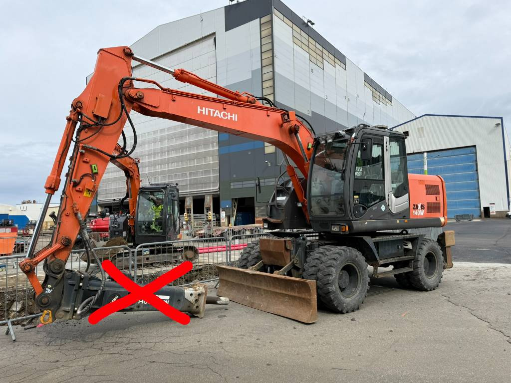 Hitachi ZX 140 W-3 - Τροχοφόρος εκσκαφέας: φωτογραφία 2 Hitachi ZX 140 W-3 - Τροχοφόρος εκσκαφέας: φωτογραφία 2