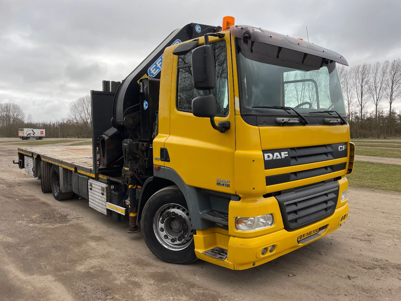 DAF 85.410 Met Effer 470 6s laadkraan ladekran loadercrane crane palfinger hiab fassi - Φορτηγό με γερανό: φωτογραφία 5 DAF 85.410 Met Effer 470 6s laadkraan ladekran loadercrane crane palfinger hiab fassi - Φορτηγό με γερανό: φωτογραφία 5