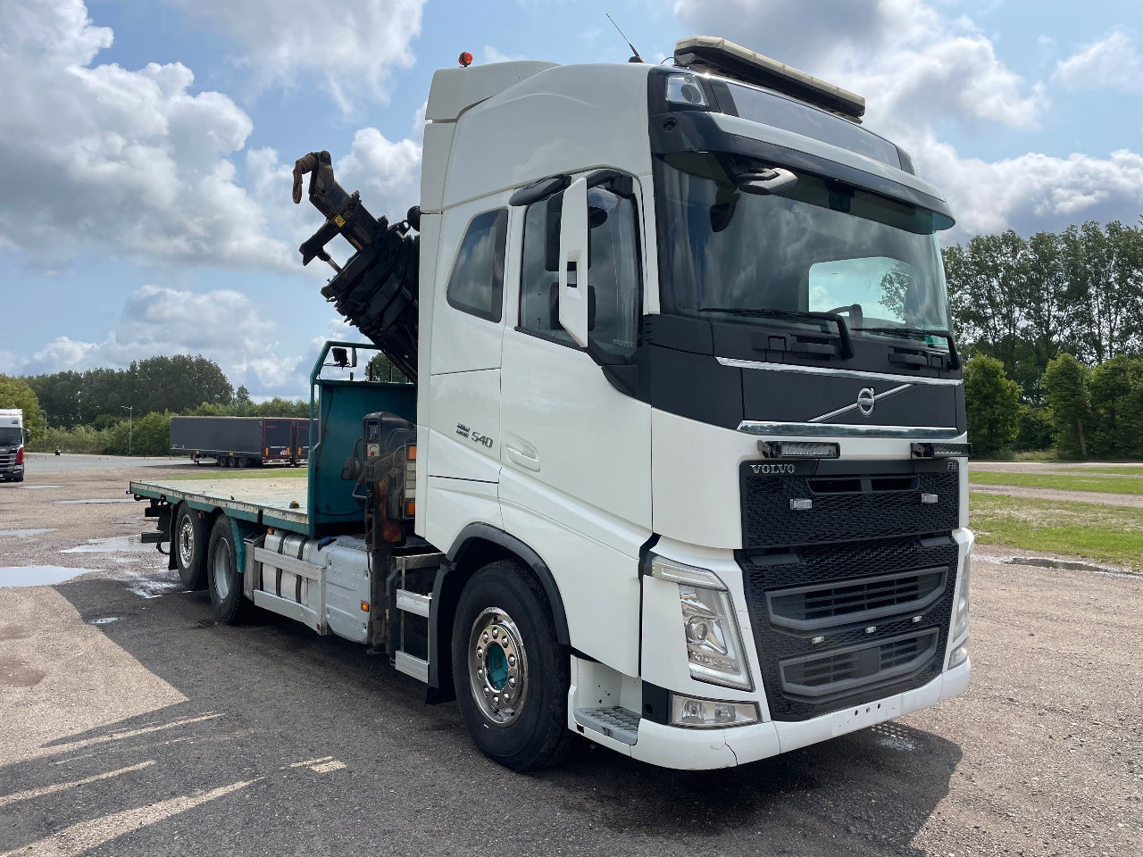 Φορτηγό με γερανό Volvo FH 13.540 FH 540 with hiab 477 e6 with remote: φωτογραφία 7