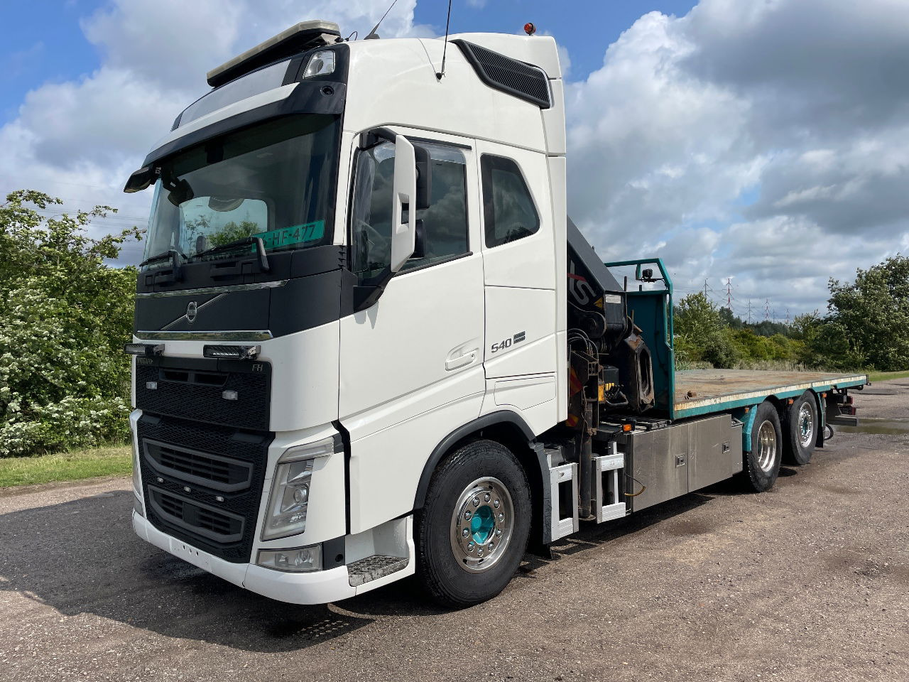Volvo FH 13.540 FH 540 with hiab 477 e6 with remote - Φορτηγό με γερανό: φωτογραφία 2 Volvo FH 13.540 FH 540 with hiab 477 e6 with remote - Φορτηγό με γερανό: φωτογραφία 2