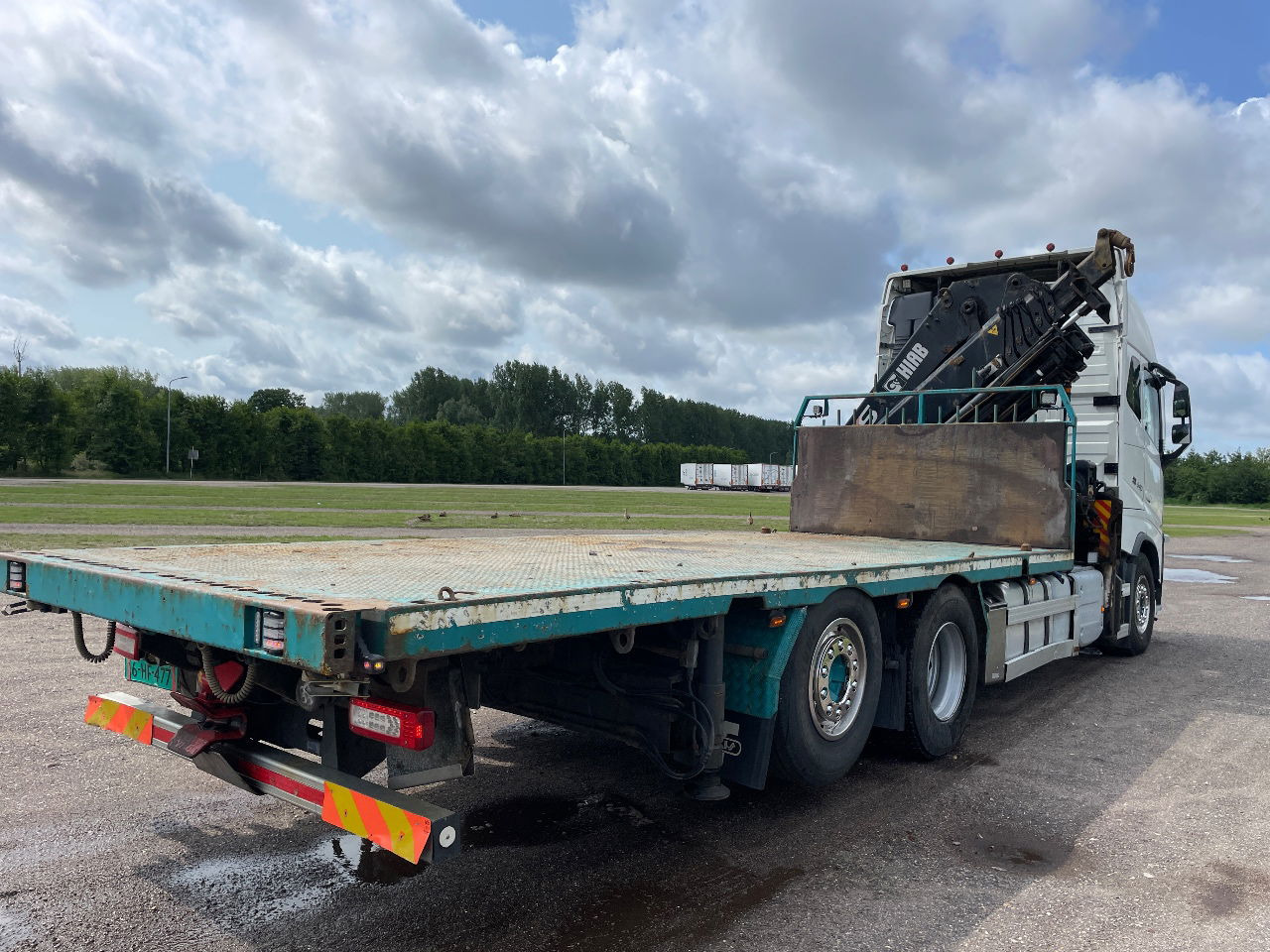 Φορτηγό με γερανό Volvo FH 13.540 FH 540 with hiab 477 e6 with remote: φωτογραφία 6