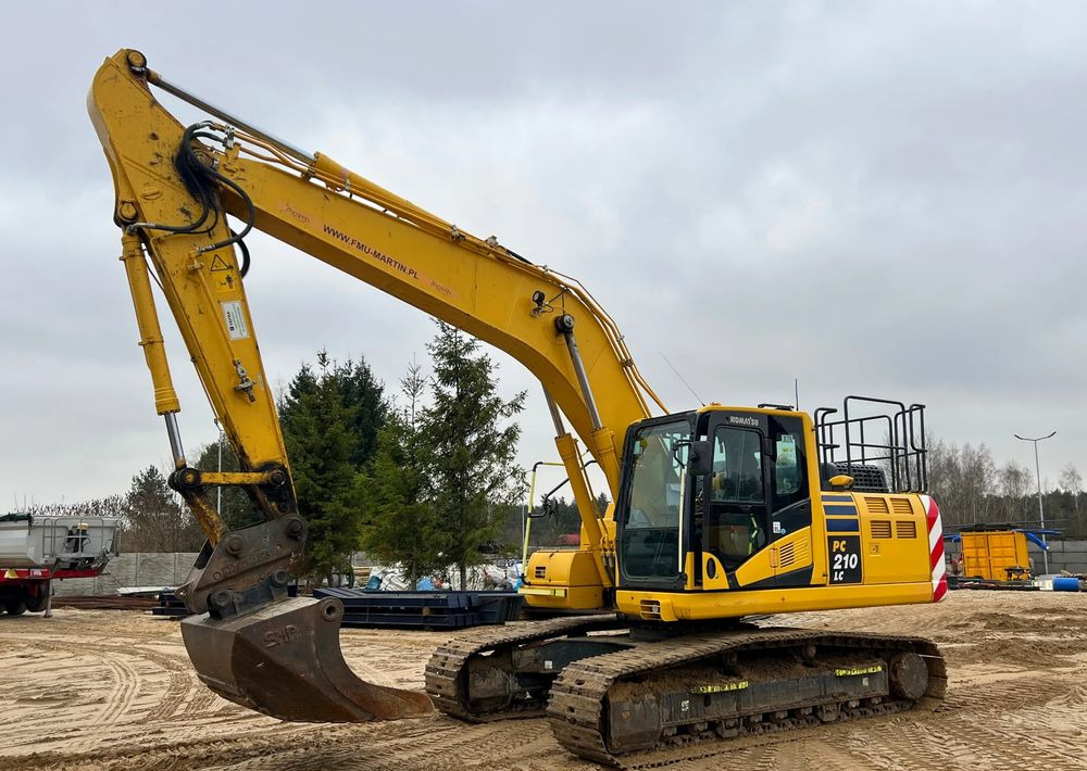 Ερπυστριοφόρος εκσκαφέας Komatsu PC 210LC: φωτογραφία 16
